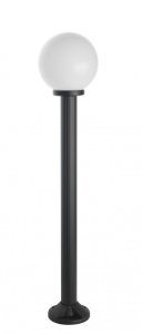 KULE K 5002/2/K 200 kula ogrodowa fi 20cm 1xE27 IP43 czarny