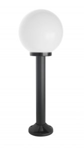 KULE K 5002/3/K 250 kula ogrodowa fi 25cm 1xE27 IP43 czarny
