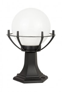 KULE Z KOSZYKIEM 200 K 4011/1/KPO kula ogrodowa fi 25cm 1xE27 IP43 czarny