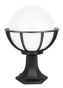 KULE Z KOSZYKIEM 250 K 4011/1/KPO 250 kula ogrodowa fi 30cm 1xE27 IP43 czarny