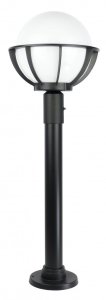 KULE Z KOSZYKIEM 250 K 5002/2/KPO 250 kula ogrodowa fi 30cm 1xE27 IP43 czarny
