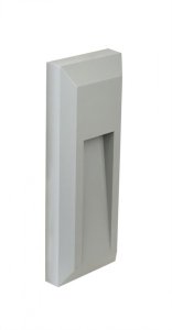 MUR PC 2502B oprawa wpuszczana w ścianę LED 1,5W 2700K IP65 popielaty