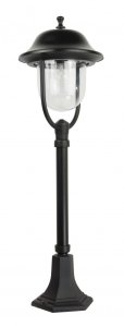PRINCE K 5002/3/O lampa ogrodowa stojąca 87cm 1xE27 IP43 czarny