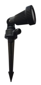 PRIT LK4001-15A lampa ogrodowa stojąca 34,8cm 1xGU10 IP55 czarny