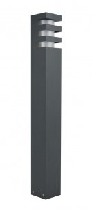 RADO 1 DG lampa ogrodowa stojąca 75cm 1xE27 IP54 ciemny popiel