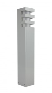 RADO 2 AL lampa ogrodowa stojąca 50cm 1xE27 IP54 srebrny