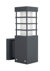 RADO II K DG kinkiet zewnętrzny 1xE27 IP54 ciemny popiel