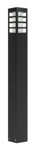 RADO III 1 BL lampa ogrodowa stojąca 75cm 1xE27 IP54 czarny