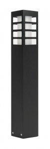 RADO III 2 BL lampa ogrodowa stojąca 50cm 1xE27 IP54 czarny