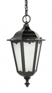 RETRO CLASSIC K 1018/1/D lampa wisząca zewnętrzna 1xE27 IP43 czarny