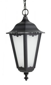 RETRO MAXI K 1018/1/BD lampa wisząca zewnętrzna 1xE27 IP43 czarny