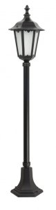 RETRO MIDI K 5002/2/M lampa ogrodowa stojąca 106cm 1xE27 IP43 czarny
