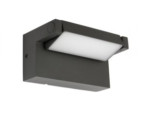 ROTA RT-K100 kinkiet zewnętrzny LED 10W 4000K IP54 ciemny popiel