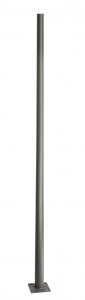 SŁUP STALOWY 280 CM ciemny popiel
