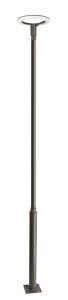 STER MAX STRMAX-H4200 lampa ogrodowa stojąca 425cm LED 60W 4000K IP65 ciemny popiel