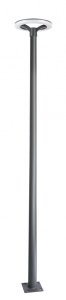 STER STR-2500 lampa ogrodowa stojąca 250cm LED 44W 4000K IP65 ciemny popiel