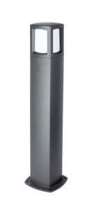TALES TL-1000 lampa ogrodowa stojąca 100cm 1xE27 IP65 ciemny popiel