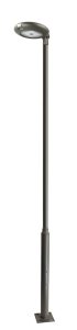 TYTAN II TN-4100 lampa ogrodowa stojąca 410cm LED 50W 3000K IP65 ciemny popiel
