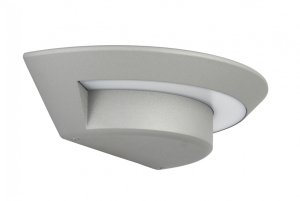 UFO 1880S kinkiet elewacyjny LED LED 7W 4100K IP54 srebrny