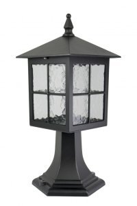 WENECJA K 4011/1/KW lampa ogrodowa stojąca 45cm 1xE27 IP43 czarny