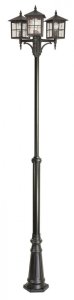 WENECJA OGMWN 3 KW lampa ogrodowa stojąca 3xE27 IP43 czarny
