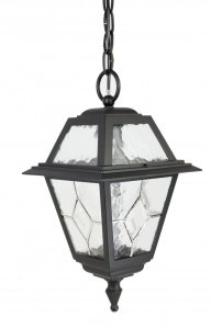 WITRAŻ K 1018/1/N lampa wisząca zewnętrzna 1xE27 IP43 czarny