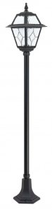 WITRAŻ K 5002/1 N lampa ogrodowa stojąca 160cm 1xE27 IP43 czarny