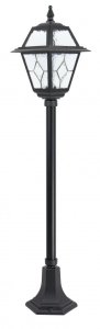 WITRAŻ K 5002/2 N lampa ogrodowa stojąca 110cm 1xE27 IP43 czarny