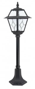 WITRAŻ K 5002/3 N lampa ogrodowa stojąca 80cm 1xE27 IP43 czarny