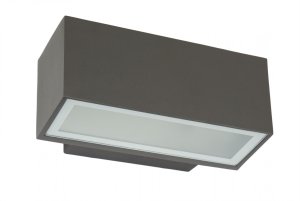 ZEN ZN-K100 kinkiet zewnętrzny 1xE27 IP54 ciemny popiel