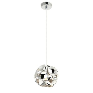 Carera Cromo S lampa wisząca 1xG9 chrom