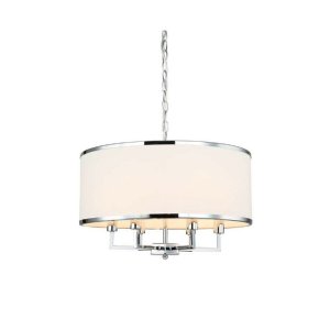 Casa Cromo M lampa wisząca 6xE14 chrom
