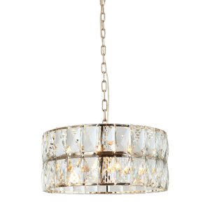 Intero S Gold lampa wisząca 6xE14 złoty