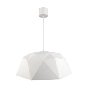 Iseo Bianco M lampa wisząca 1xE27 biały