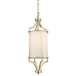 Lunga Old Gold lampa wisząca 1xE27 stare złoto