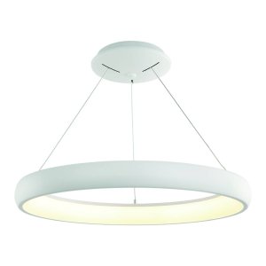 Rotto Bianco S 4000K lampa wisząca LED 50W biały