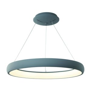Rotto Grey S 4000K lampa wisząca LED 50W szary