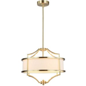 Stesso Old Gold S lampa wisząca 4xE27 stare złoto