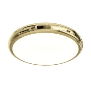Piatto Gold 80 plafon LED 68W 3000K złoty