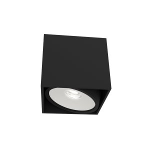 Cardi I Nero / Ufo Bianco oprawa natynkowa 1xGU10 czarny