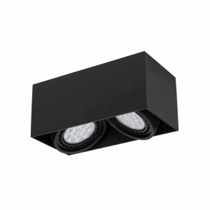 Cardi II Nero oprawa natynkowa 2xES111 czarny