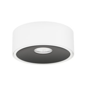 Neo Bianco Slim Led / Ufo Nero oprawa natynkowa LED 10W 3000K biały