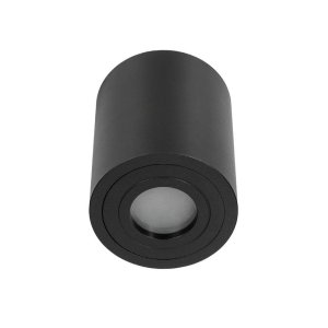 Rullo Nero IP44 oprawa natynkowa 1xGU10 czarny
