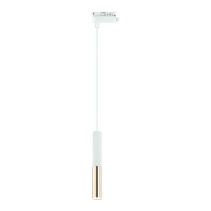 Slimi S Bianco Track / Gold lampa szynowa 1xG9 biały