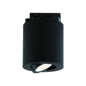 Rullo Nero Track lampa szynowa 1xGU10 czarny