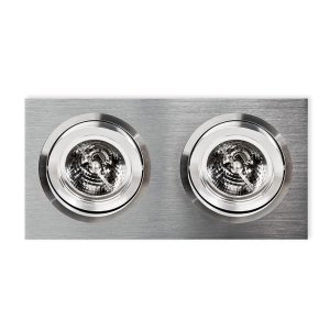Faro II Aluminio oprawa wpuszczana 2xES111