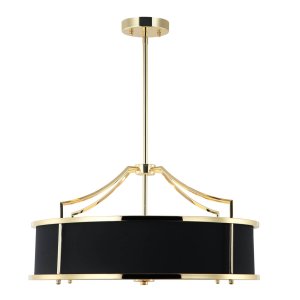 Stanza Gold / Nero M lampa wisząca 4xE27 złoty