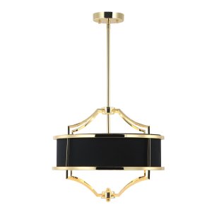 Stesso Gold / Nero S lampa wisząca 4xE27 złoty