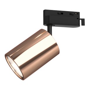 Kika Track Nero / Rose Gold lampa szynowa 1xGU10 czarny
