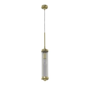 Fiatto I Old Gold lampa wisząca 1xE14 stare złoto